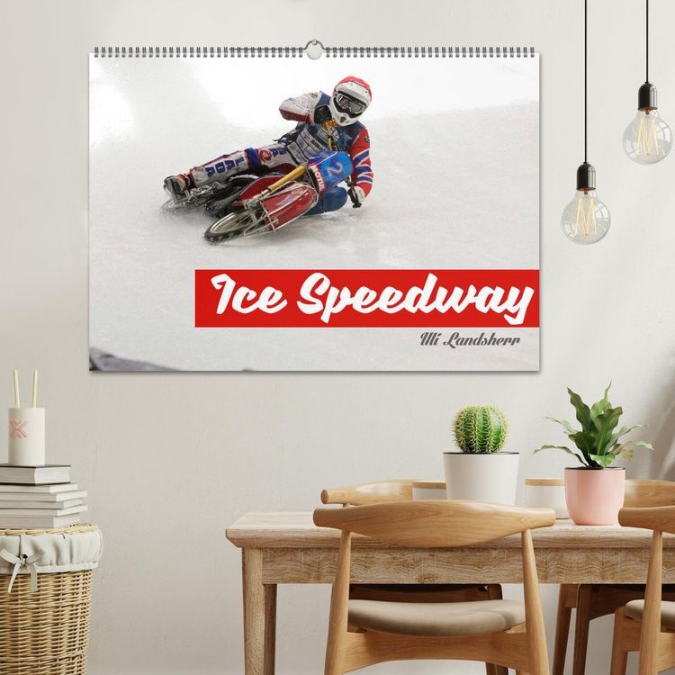 Produktbild: Ice Speedway (Wandkalender 2026 DIN A2 quer), CALVENDO Monatskalender