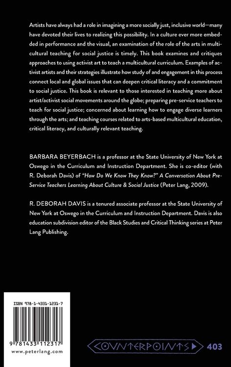 Produktbild: Activist Art in Social Justice Pedagogy