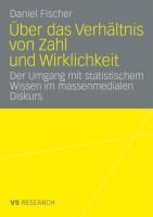 Produktbild: &Uuml;ber das Verh&auml;ltnis von Zahl und Wirklichkeit