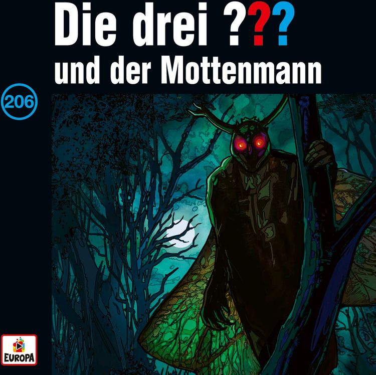 Produktbild: Die drei ??? und der Mottenmann, 2 Schallplatte