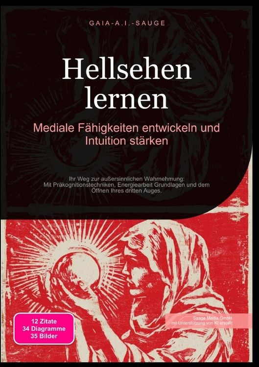 Produktbild: Hellsehen lernen: Mediale F&auml;higkeiten entwickeln und Intuition st&auml;rken