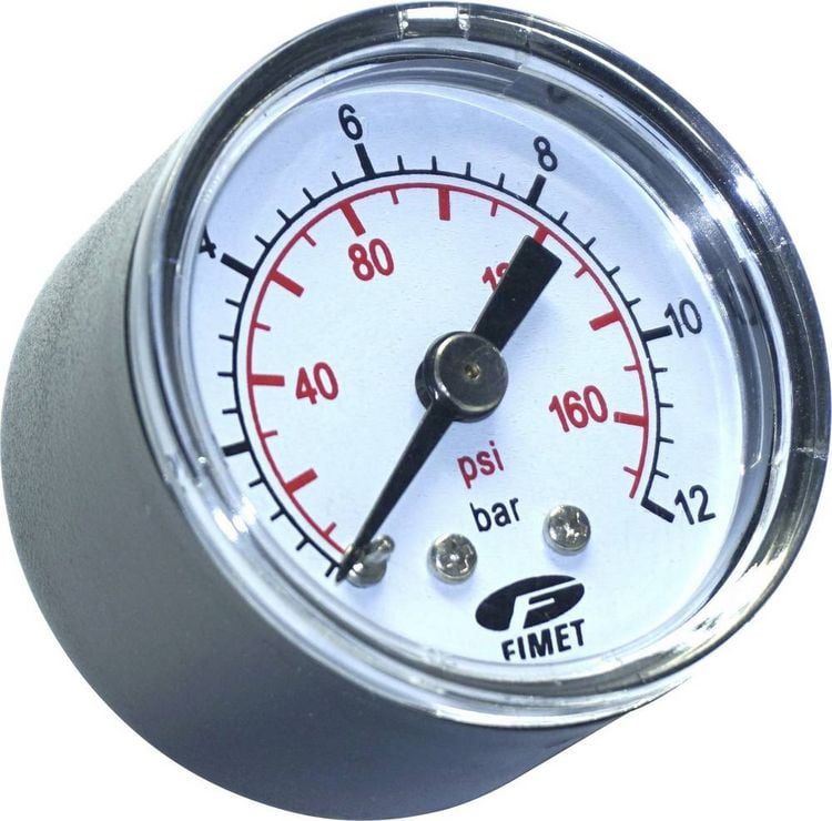 Produktbild: Aerotec Manometer 9052092 Anschluss (Manometer): R&uuml;ckseite Au&szlig;engewinde 1/8\" 1St.
