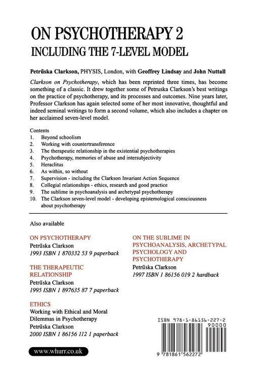 Produktbild: On Psychotherapy 2