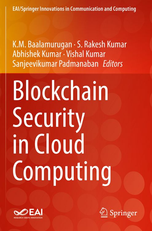 Produktbild: Blockchain Security in Cloud Computing