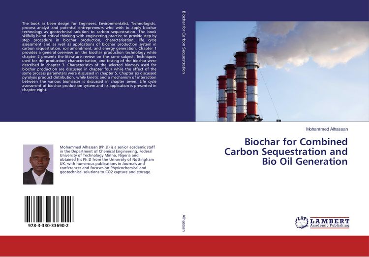Produktbild: Biochar for Combined Carbon Sequestration and Bio Oil Generation