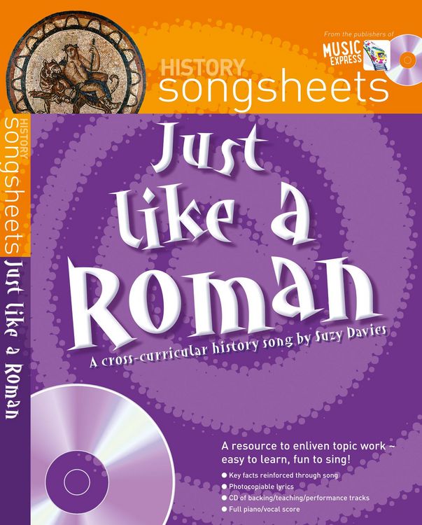 Produktbild: SONGSHEETS_JUST LIKE ROMAN