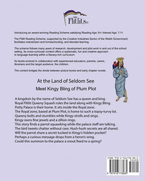 Produktbild: THE FLITLITS, Meet the Characters, Book 1, Kingy Bling, 8+Readers, U.K. English, Confident Reading