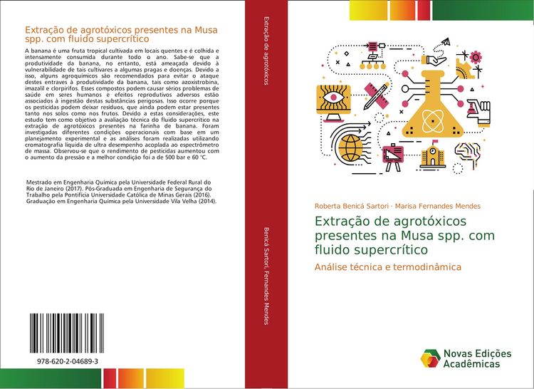 Produktbild: Extra&ccedil;&atilde;o de agrot&oacute;xicos presentes na Musa spp. com fluido supercr&iacute;tico