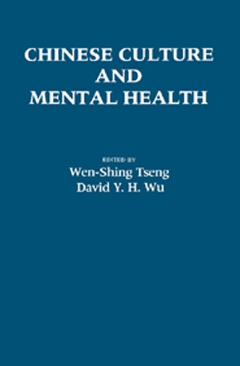 Produktbild: Chinese Culture and Mental Health