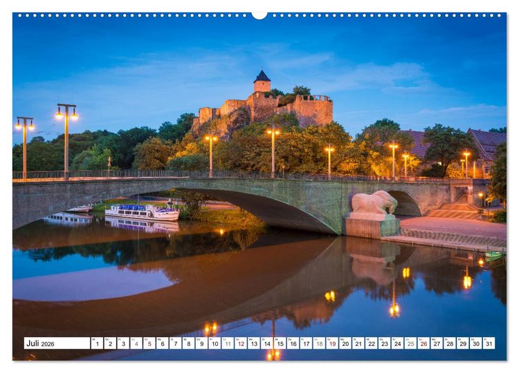 Produktbild: Sachsen-Anhalt - Meine vielf&auml;ltige Heimat (hochwertiger Premium Wandkalender 2026 DIN A2 quer), Kunstdruck in Hochglanz