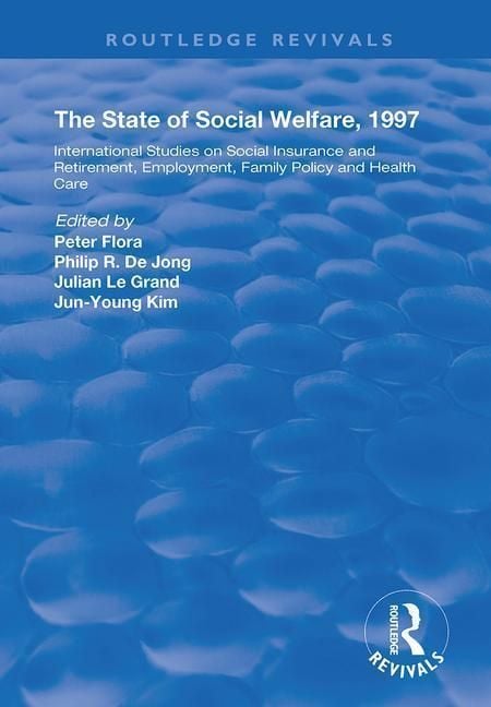 Produktbild: The State and Social Welfare, 1997