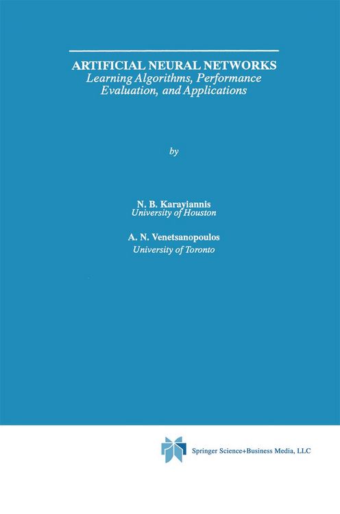Produktbild: Artificial Neural Networks