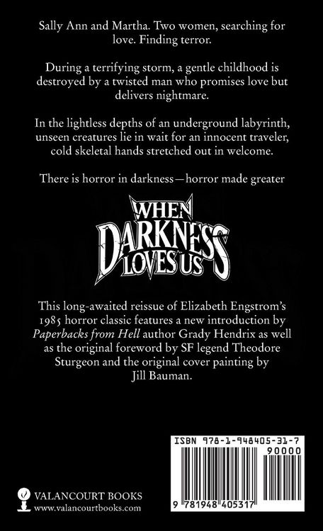 Produktbild: When Darkness Loves Us (Paperbacks from Hell)