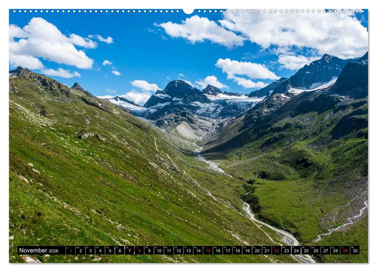 Produktbild: Wanderparadies Montafon (hochwertiger Premium Wandkalender 2026 DIN A2 quer), Kunstdruck in Hochglanz