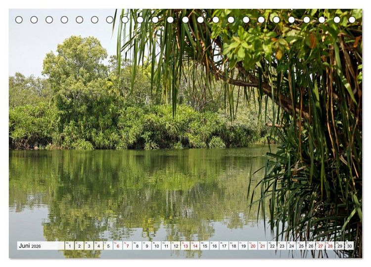 Produktbild: Australien - Northern Territory (Tischkalender 2026 DIN A5 quer), CALVENDO Monatskalender
