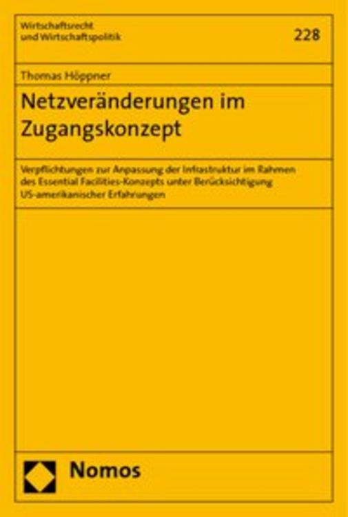Produktbild: Netzver&auml;nderungen im Zugangskonzept