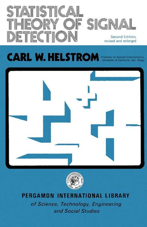 Produktbild: Statistical Theory of Signal Detection