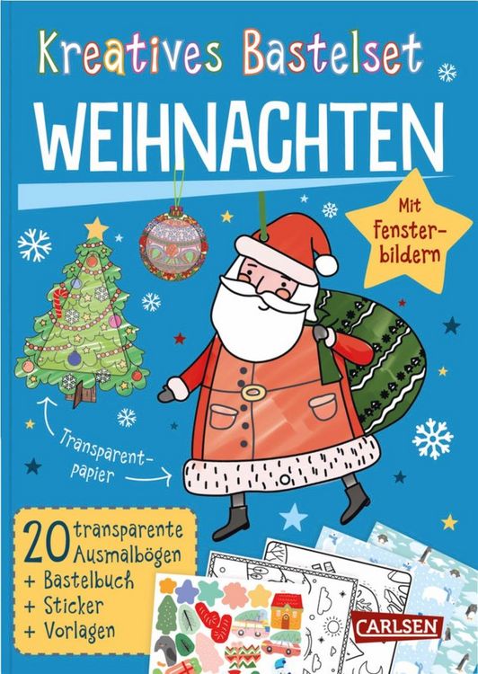 Produktbild: Bastelset f&uuml;r Kinder: Kreatives Bastelset: Weihnachten
