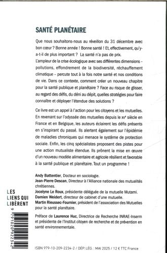 Produktbild: Sant&eacute; plan&eacute;taire : le temps des solutions mutualistes