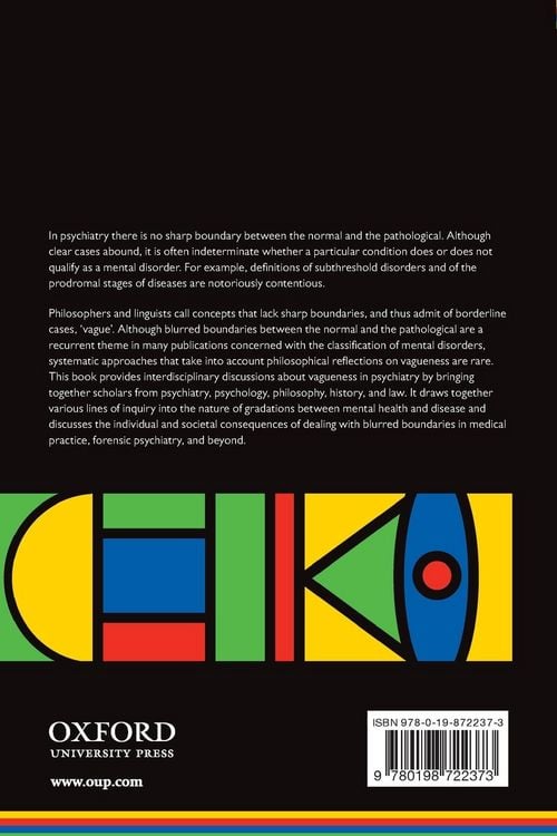 Produktbild: Vagueness in Psychiatry