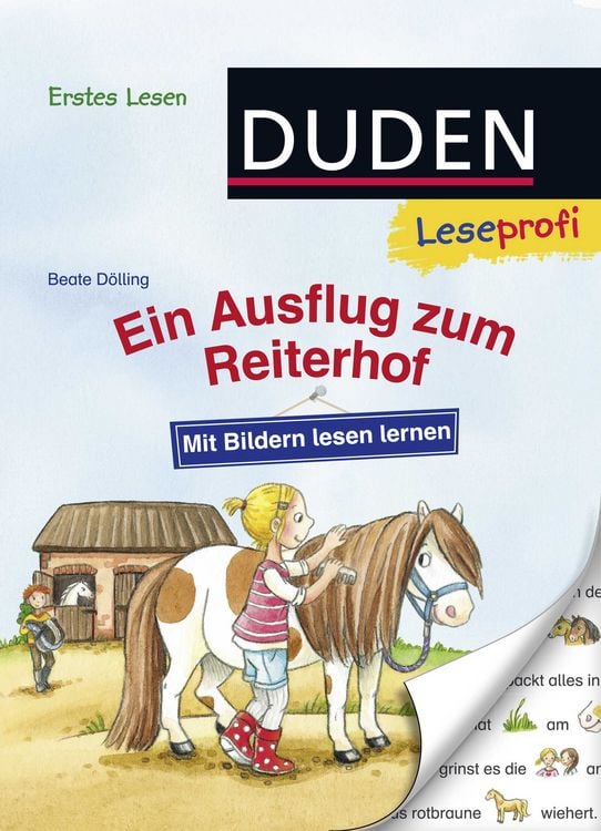 Bild vom Artikel Duden Leseprofi – Mit Bildern lesen lernen: Ein Ausflug zum Reiterhof, Erstes Lesen vom Autor Beate Dölling