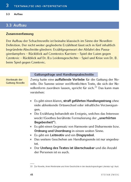 Produktbild: Schachnovelle von Stefan Zweig