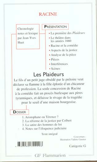 Produktbild: Les Plaideurs