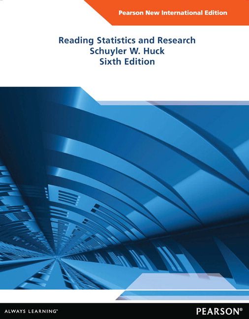 Produktbild: Reading Statistics and Research
