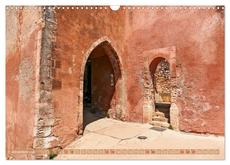Produktbild: Impressions de Roussillon (Calendrier mural 2026 DIN A3 vertical), CALVENDO calendrier mensuel