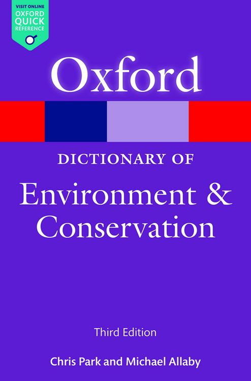 Produktbild: A Dictionary of Environment and Conservation