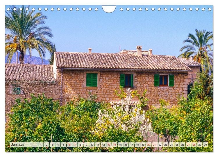 Produktbild: Immer wieder Mallorca (Wandkalender 2026 DIN A4 quer), CALVENDO Monatskalender