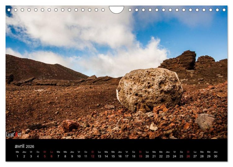 Produktbild: Paysages de La R&eacute;union (Calendrier mural 2026 DIN A4 vertical), CALVENDO calendrier mensuel