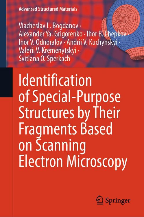 Produktbild: Identification of Special-Purpose Structures by Their Fragments Based on Scanning Electron Microscopy