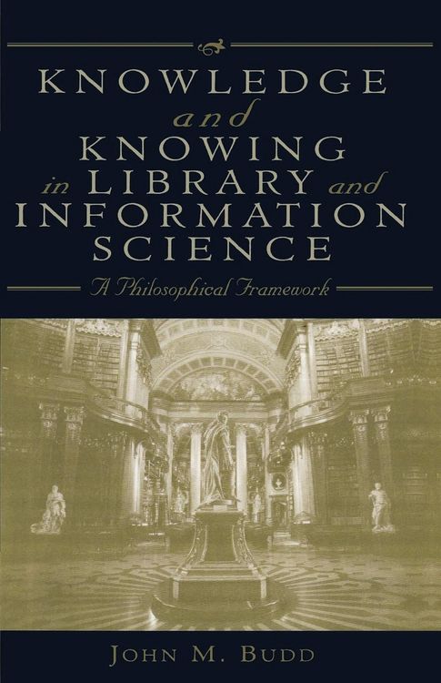 Produktbild: Knowledge and Knowing in Library and Information Science