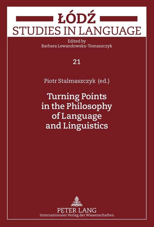 Produktbild: Turning Points in the Philosophy of Language and Linguistics