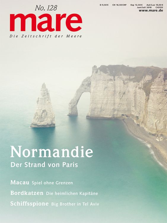 Produktbild: mare - Die Zeitschrift der Meere / No. 128 / Normandie