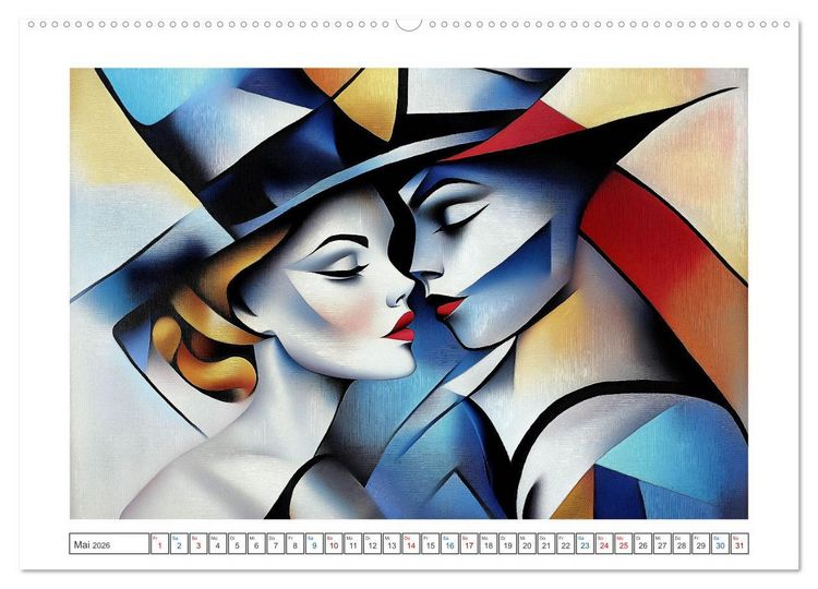 Produktbild: Seelenblicke (hochwertiger Premium Wandkalender 2026 DIN A2 quer), Kunstdruck in Hochglanz