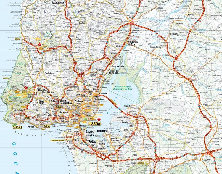 Produktbild: MARCO POLO Reisekarte Algarve, Portugal S&uuml;d 1:200.000