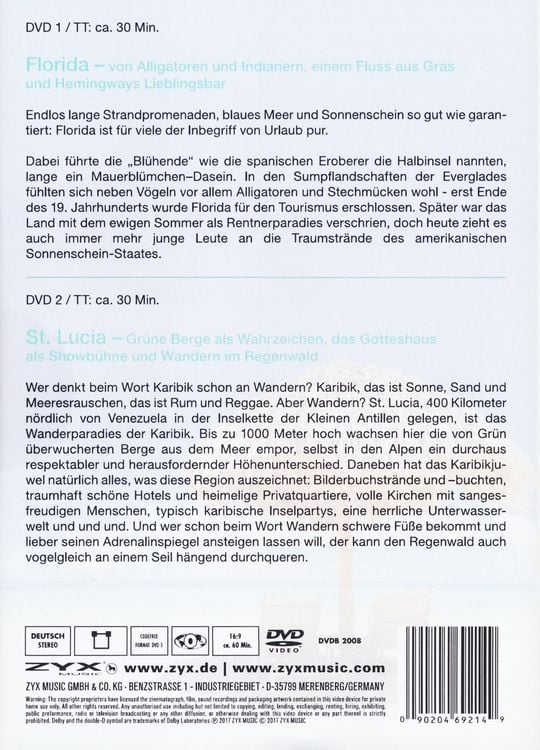 Produktbild: Karibikfeeling - Lebensweise, Kultur und Geschichte - Fernweh Collection [2 DVDs]