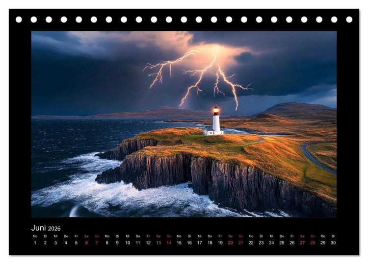Produktbild: Momente voller Magie (Tischkalender 2026 DIN A5 quer), CALVENDO Monatskalender