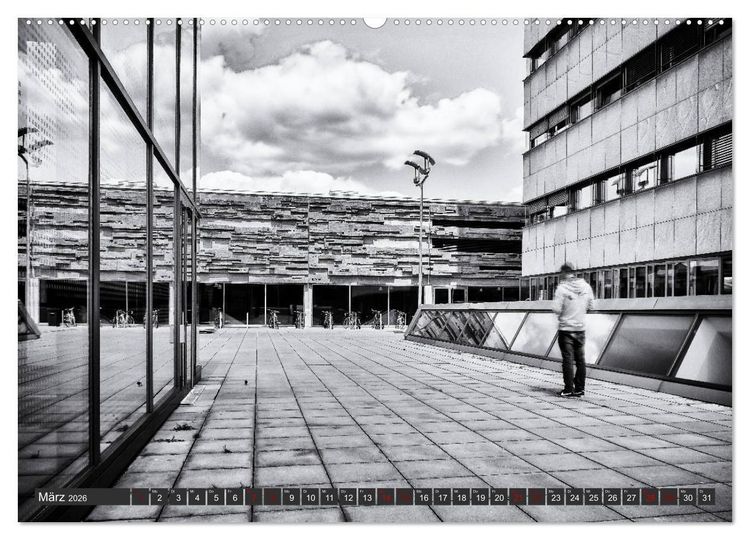 Produktbild: Ein Blick auf Darmstadt (hochwertiger Premium Wandkalender 2026 DIN A2 quer), Kunstdruck in Hochglanz