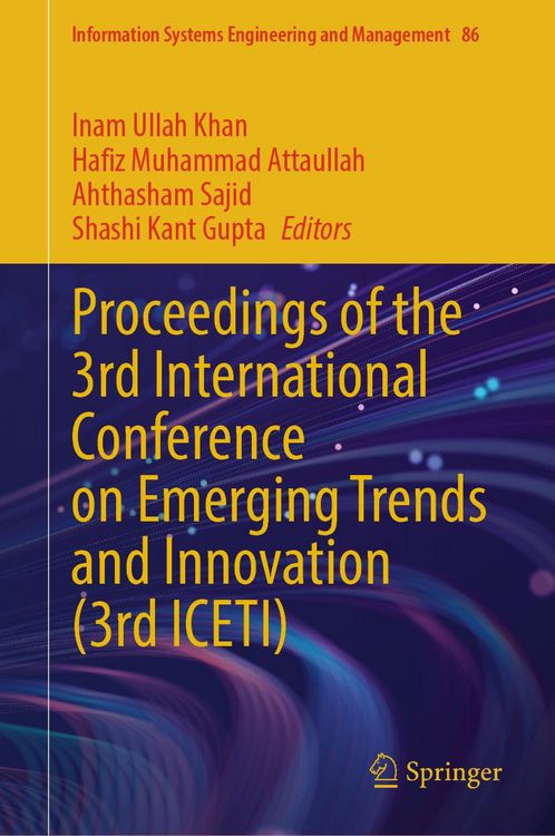 Produktbild: Proceedings of the 3rd International Conference on Emerging Trends and Innovation (3rd ICETI)