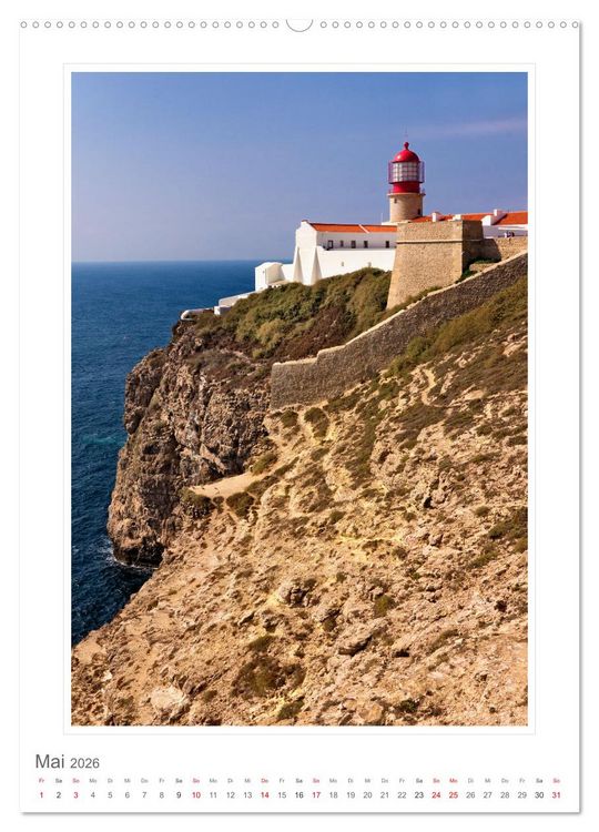 Produktbild: Portugal. Algarve (hochwertiger Premium Wandkalender 2026 DIN A2 hoch), Kunstdruck in Hochglanz