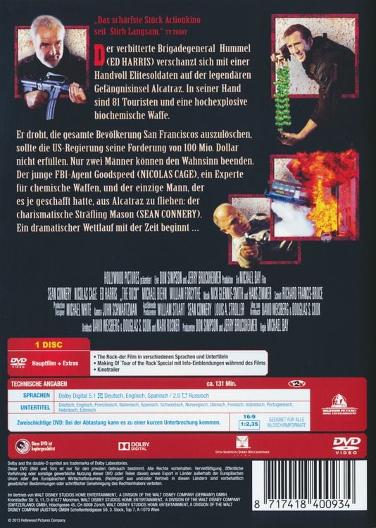 Produktbild: The Rock - Ungeschnittene Fassung