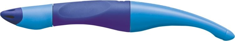 Produktbild: STABILO Tintenroller Rechtsh&auml;nder - EASYoriginal dunkel-/hellblau - Einzelstift - blau (l&ouml;schbar) inkl. Patrone