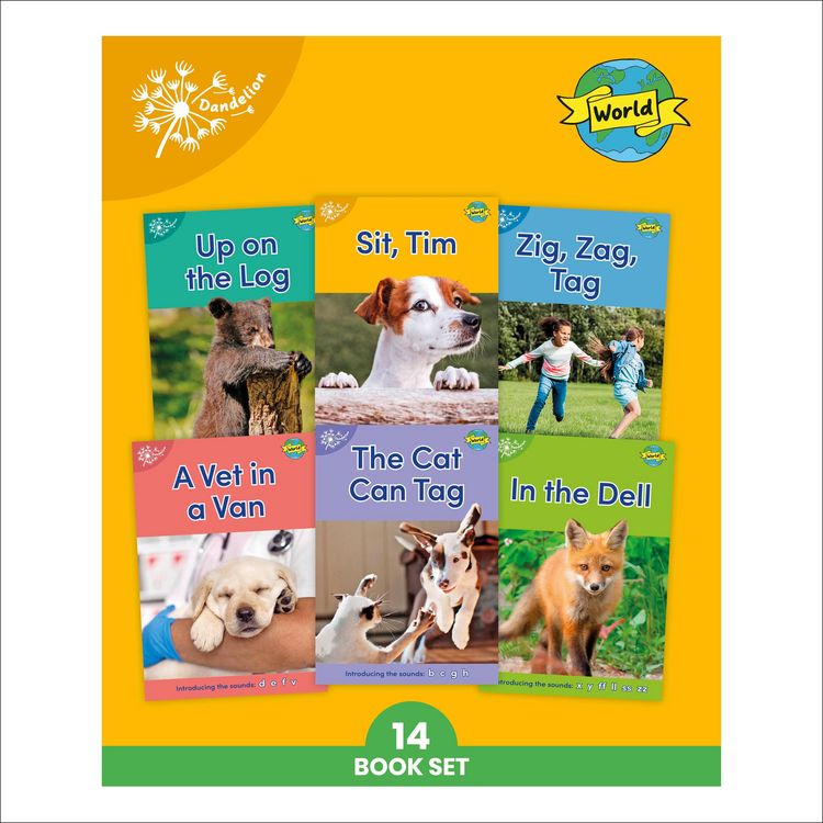 Produktbild: Phonic Books Dandelion World Stages 1-7 (Alphabet Code)