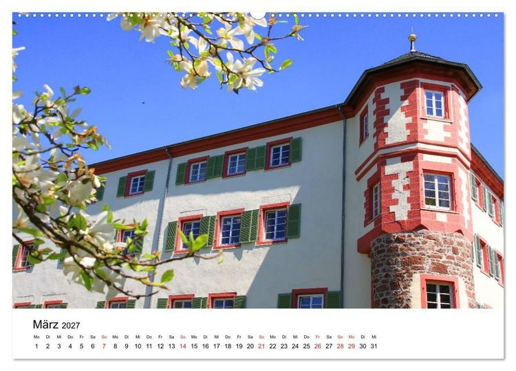 Produktbild: Deutschlands Burgen - Von der Burg zum Schloss (Wandkalender 2027 DIN A2 quer), CALVENDO Monatskalender