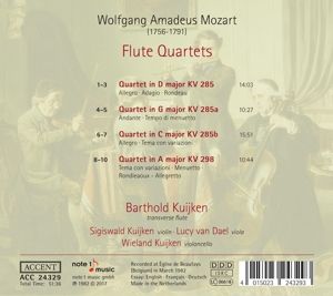 Produktbild: Flute Quartets