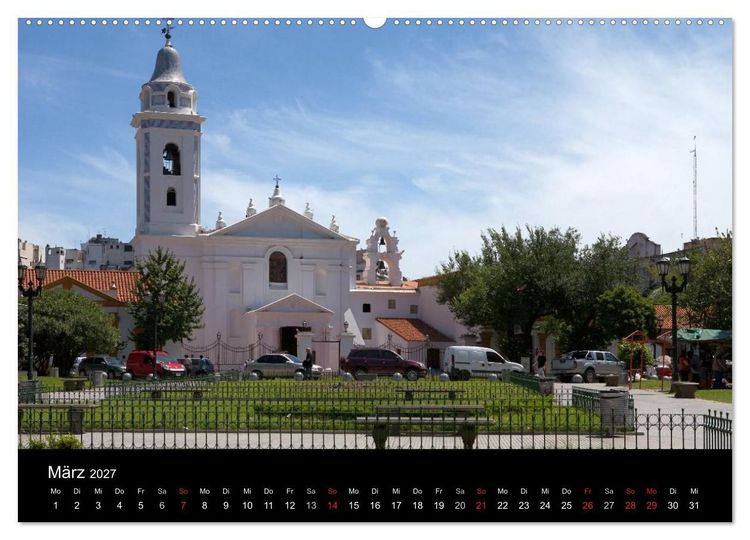 Produktbild: Buenos Aires (Wandkalender 2027 DIN A2 quer), CALVENDO Monatskalender