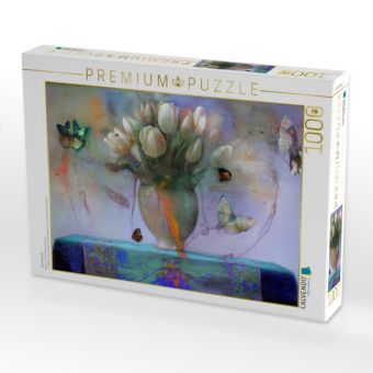Produktbild: CALVENDO Puzzle Tulpenstrau&szlig; | 1000 Teile Lege-Gr&ouml;&szlig;e 64x48cm Foto-Puzzle f&uuml;r gl&uuml;ckliche Stunden